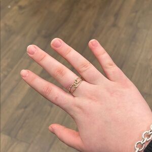 Chic Gold Chain Ring